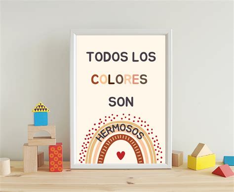 Spanish Classroom Decor for Spanish Teachersdigital Print Set - Etsy