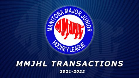 MMJHL Transactions 2021-2022 | MMJHL News