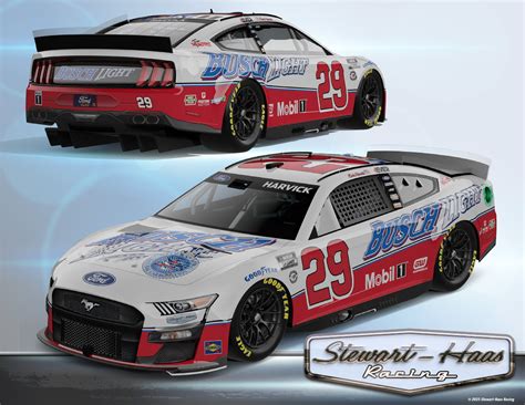 Kevin Harvick 2024 All Star Car - Pearl Beverlie