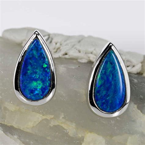 Opal Stud Earrings | Australian Opal Direct