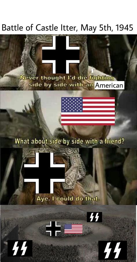 [OC] Castle Itter : r/HistoryMemes