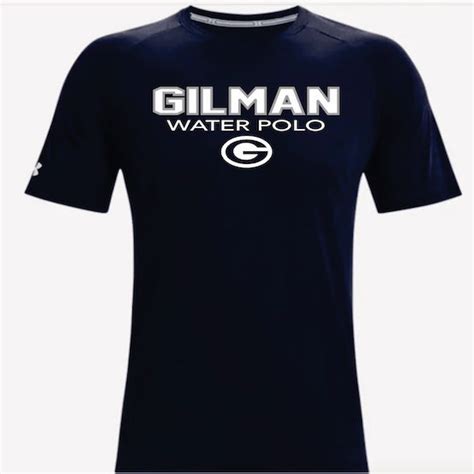 Navy Under Armour Athletic T-Shirt with Logo- GWP | Battaglias Sporting ...