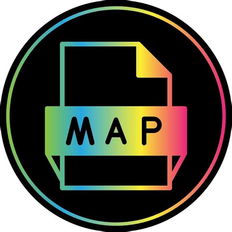 Map File Format Icon 16904028 Vector Art at Vecteezy