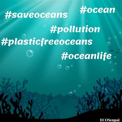 Save ocean Instagram illustration, STOP plastic pollution! start today and take care of our planet.