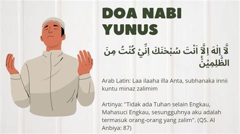 Doa Nabi Yunus: Bacaan Arab, Latin, Arti dan Keutamaannya - Kudupinter