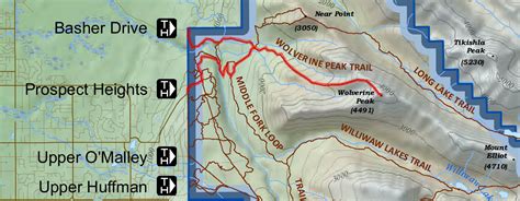 Wolverine Peak | hike and climb in Chugach State Park, Alaska | Winterbear