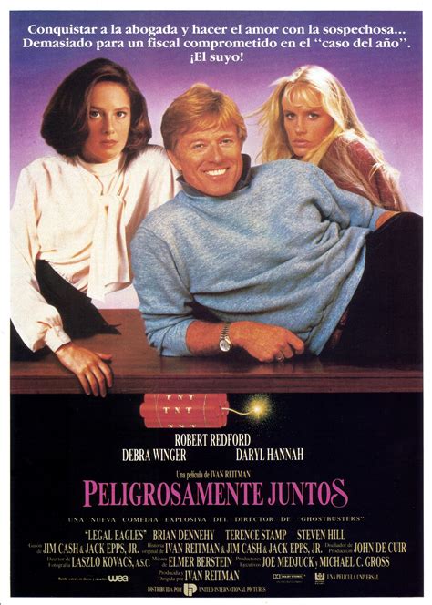 Peligrosamente juntos | Robert redford, Daryl hannah, Movie posters