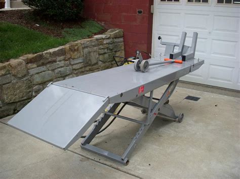 Handy Standard Air Motorcycle Lift Table - Harley Davidson Forums