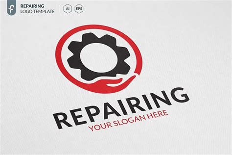 Tech Repair Logo | Creative Illustrator Templates ~ Creative Market