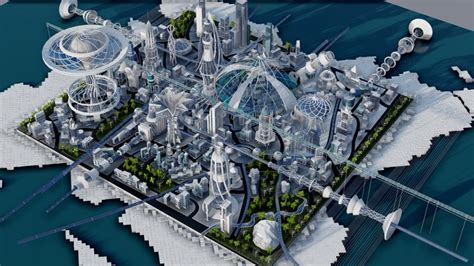 Future-city 3D models - Sketchfab