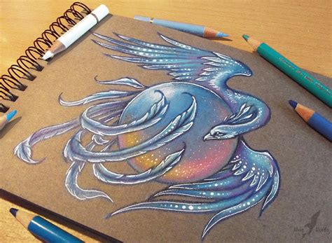 Ice phoenix - tattoo design by AlviaAlcedo on DeviantArt