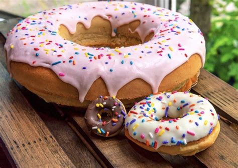 Make a Giant Donut Cake (4 Recipes!) | ThatSweetGift