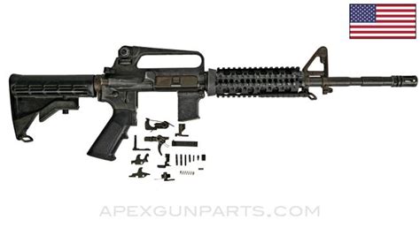 Colt M16A2 Carbine Model 727 Parts Kit, 14.5" Barrel, collapsible stock ...