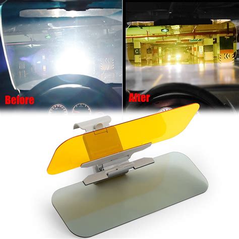 Xotic Tech Car Sun Visor Extender, HD Visor 2 in 1 Day Night Anti Glare ...