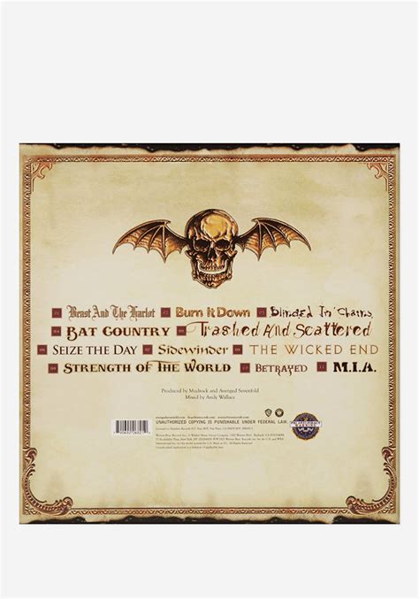 Avenged Sevenfold-City Of Evil Exclusive LP | Newbury Comics