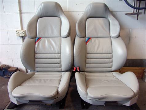 Resfinishing Leather Seats BMW M3