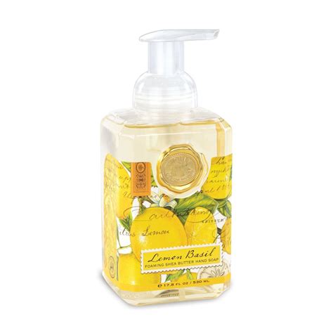 MICHEL DESIGN WORKS LEMON BASIL FOAMING HAND SOAP | Magpies Gifts