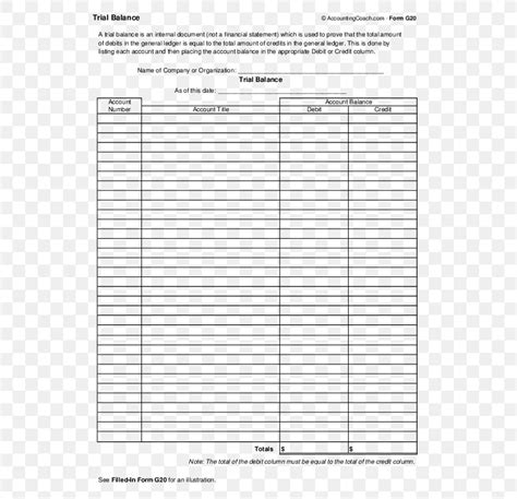 Sample Trial Balance In Excel ~ Excel Templates