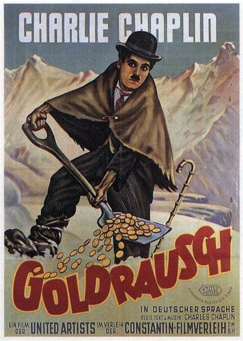 the gold rush movie poster - Eartha Cano