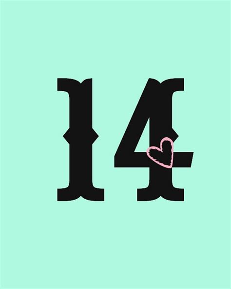 17 Best images about My Favorite Number....14 on Pinterest | Primary resources, Number 14 and ...