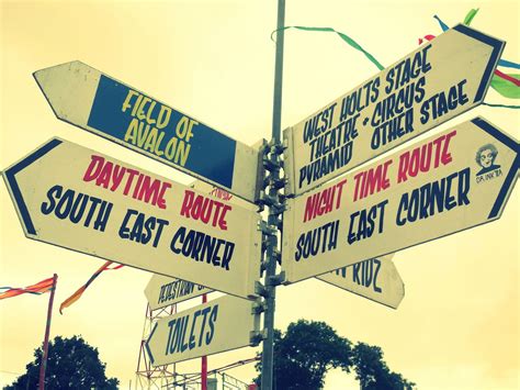 Glastonbury signs 2013