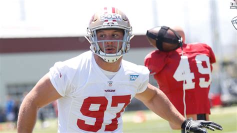 49ers training camp: A high ankle sprain does not fit the “Nick Bosa is ...