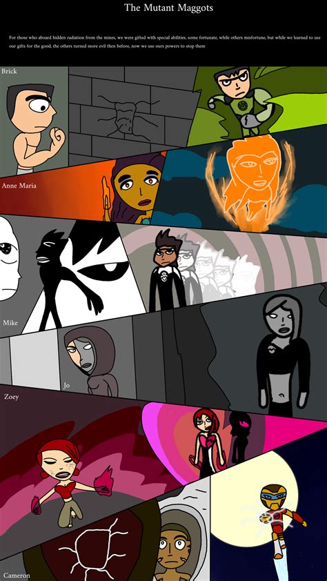 Total Drama Mutation: The Mutant Maggots - Day 1 by chrislittle2004 on DeviantArt