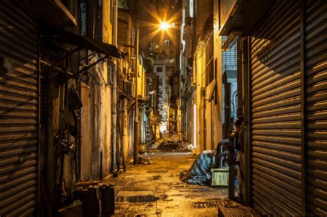 Free photo: Alleyway - Alley, Summer, Outdoor - Free Download - Jooinn