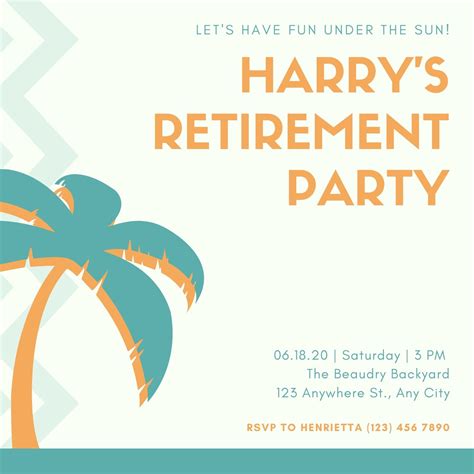 Customize 24+ Retirement Party Invitations Templates Online - Canva