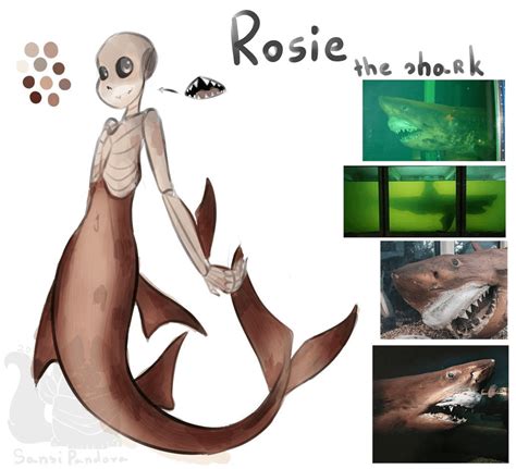 Rosie the Shark. (Unknown Artist) : MoeMorphism