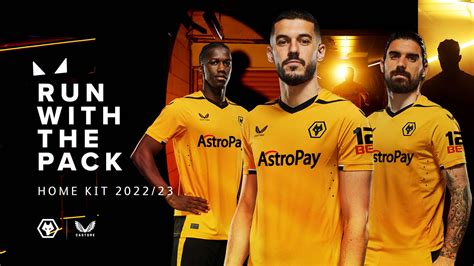 Introducing Wolves' 2022/23 Castore home kit | Club | News ...