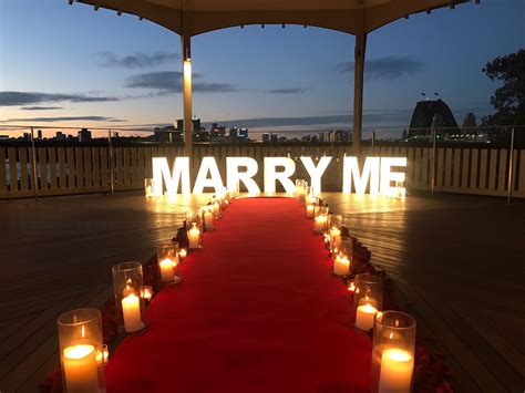 “MARRY ME” Proposal Lights & Styling