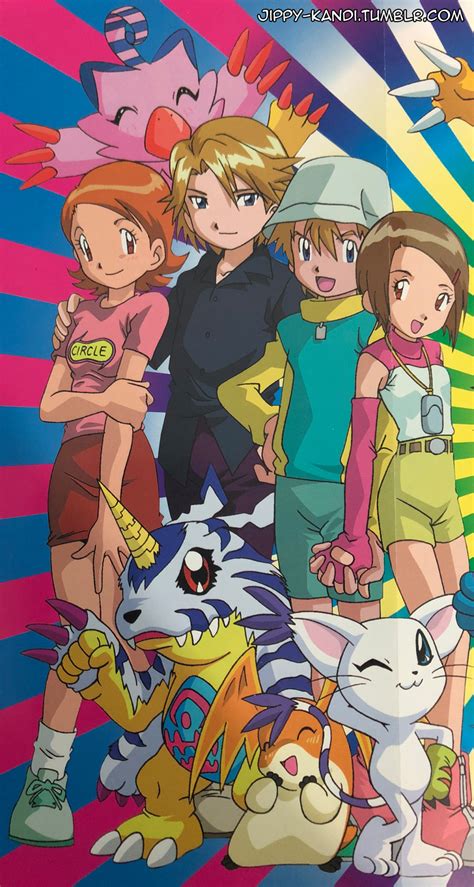 Digimon Adventure 02 Character Collection Poster