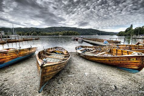 "Lake Windermere Boats" by Paul Thompson Photography | Redbubble