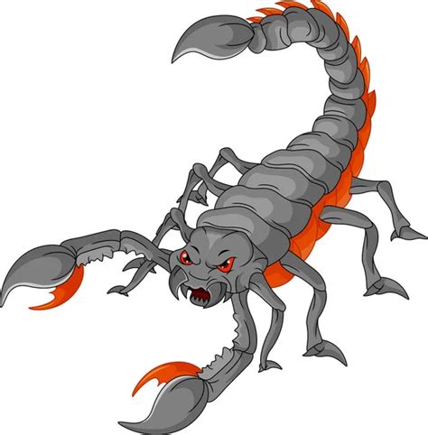 Scorpion Cartoon — Stock Vector © rubynurbaidi #68337165