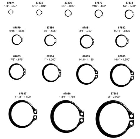 External Retaining Rings | A&I Fastener & Supply Houston TX | A & I ...