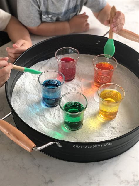 Baking Soda and Vinegar Experiments: Color Explosion Science for Kids!