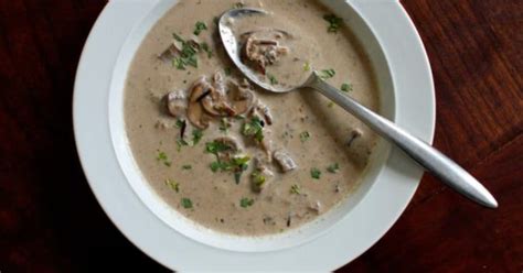 Creamy Cremini Mushroom Soup