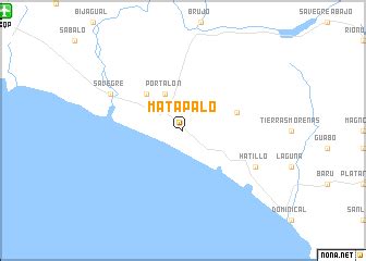 Matapalo (Costa Rica) map - nona.net