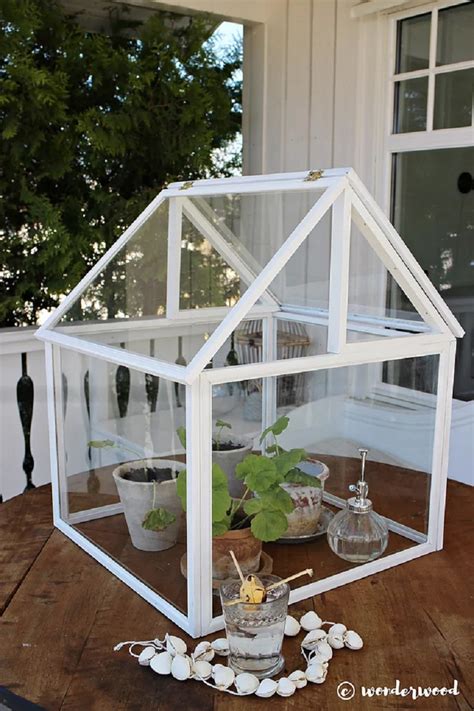 8 Awesome Creative Mini Greenhouses for Small Space To Try ~ Matchness.com