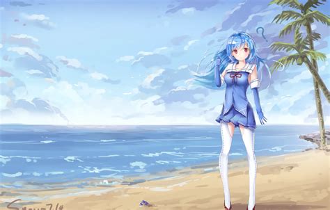 Anime Beach Background Art Hd wallpapers and background images