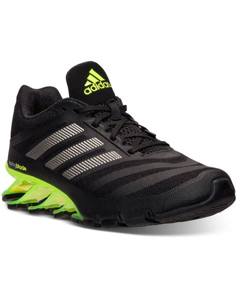 Lyst - Adidas Men's Springblade Ignite Running Sneakers From Finish Line in Green for Men