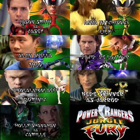 The Ranger Verse 🤓⚡️ on Instagram: “The Jungle Fury cast is one of my ...