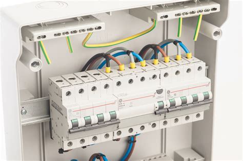 IP65 DIN Rail 4 Module Circuit Breaker Enclosure for Indoor and Outdoor Use (6.73in W x 3.93in H ...