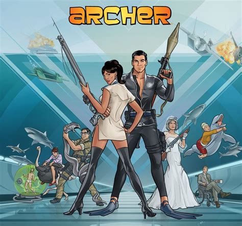 Archer | Archer tv show, Archer season 5, Archer characters