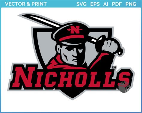 Nicholls State Colonels - Alternate Logo (2009) - College Sports Vector SVG Logo in 5 formats