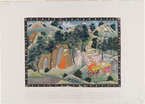 "Ravana's Abduction of Sita, folio from a Ramayana Series" anonymous ...