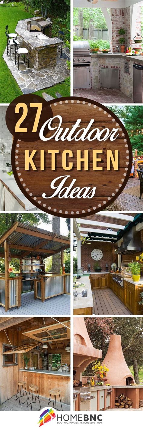 27 Best Outdoor Kitchen Ideas and Designs for 2017