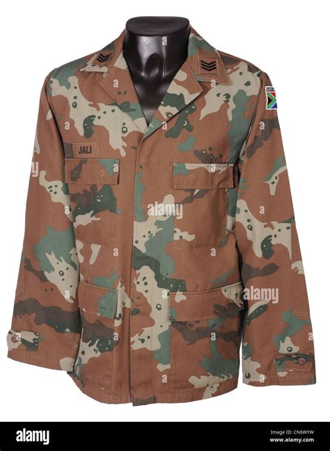 Camouflage clothing as used by military forces South African camo Stock Photo: 47480605 - Alamy