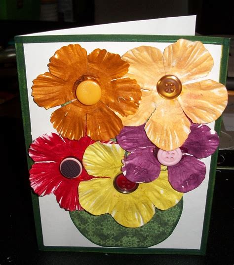 Get Well Flower Card Get Well Flowers, Flower Cards, Scrapbook Pages ...